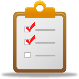 Image of a graphic checklist