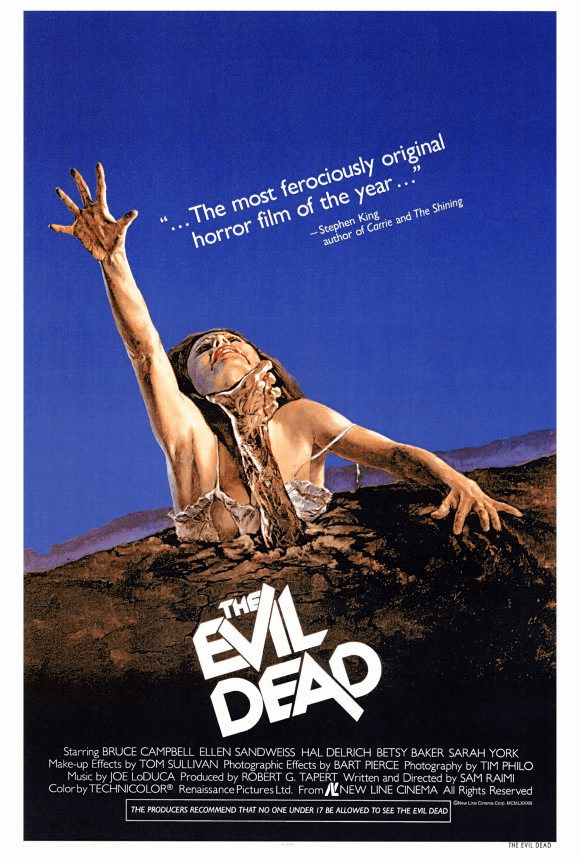 the evil dead original 1981 poster resized 600