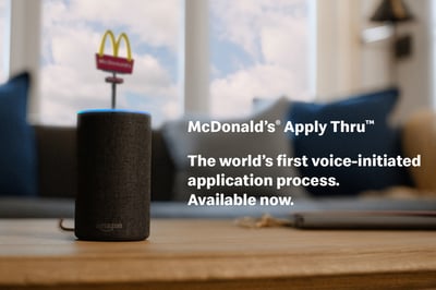 McDonald's Apply Thru Recruitment Campaign