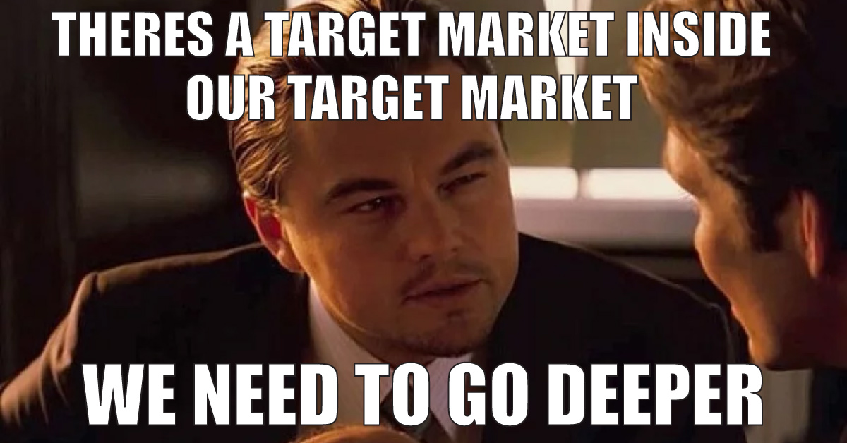 target market meme