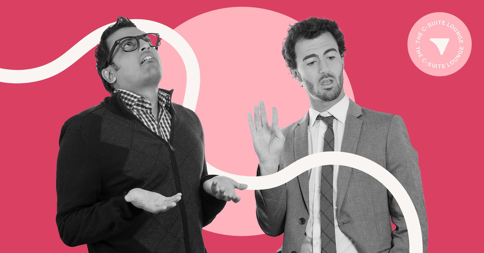 Photo of marketing and sales team members miscommunication
