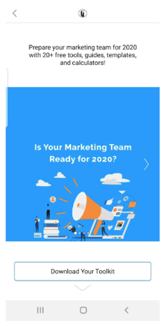 Image of a Facebook Ad by Leighton Interactive