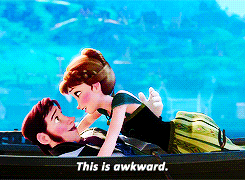 This is awkward GIF from Frozen