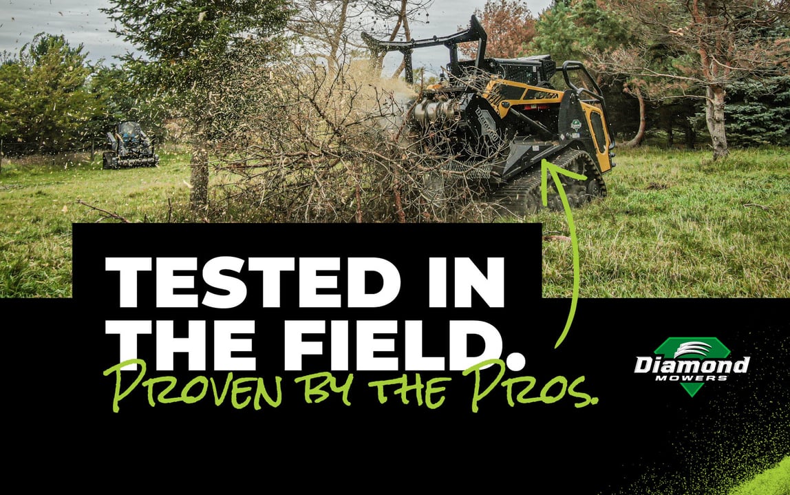 Diamond Mowers tested in the field verbiage