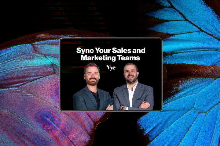 Sync yours sales and marketing teams 