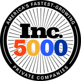 Inc. 5000 Color Medallion logo.