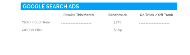 Book of Benchmarks Page Workbook