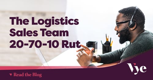 Logistics Sales Team 20-70-10 Rut: Fix Your Sales Team, Fix Your Revenue