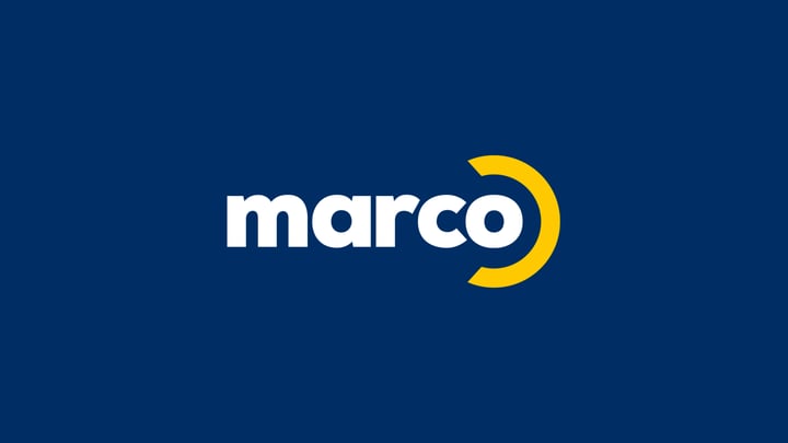 Marco logo animation.