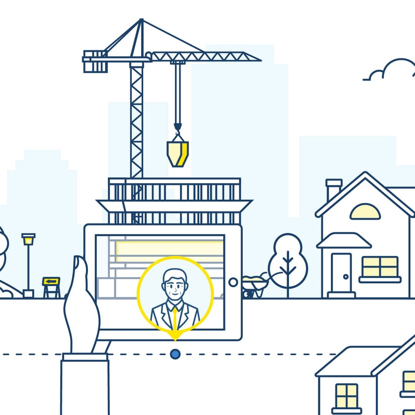 SAFEbuilt city manager illustration.