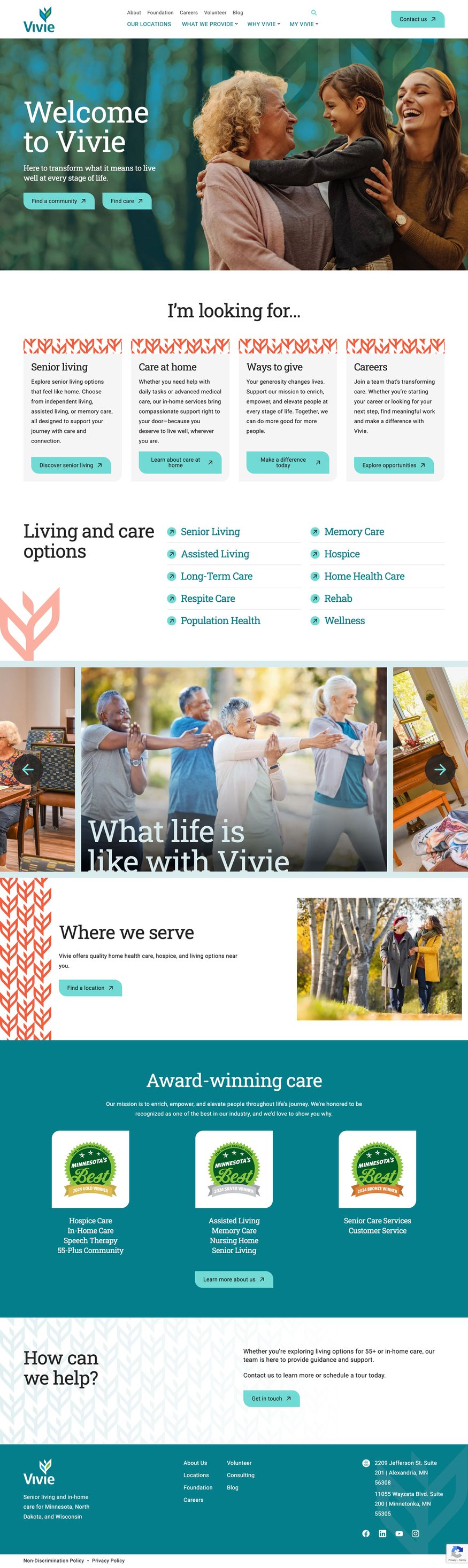 vivie-homepage
