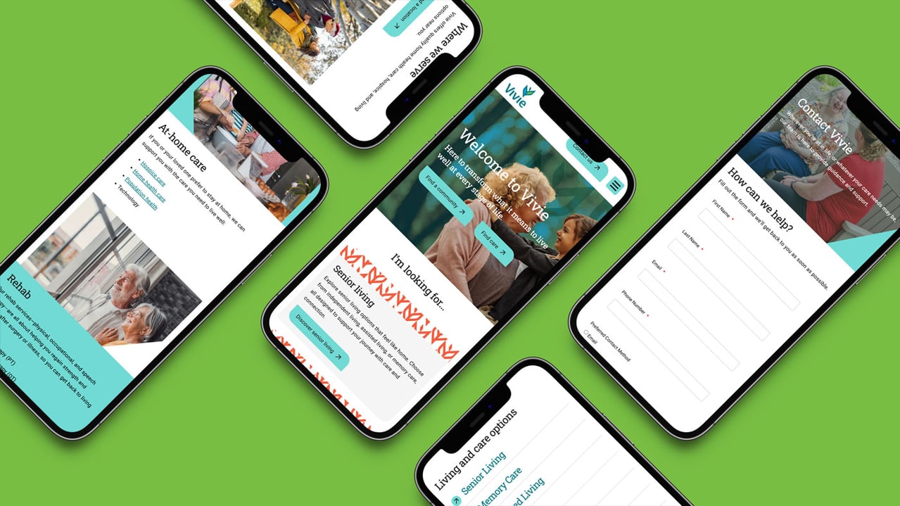 Vivie Mobile View