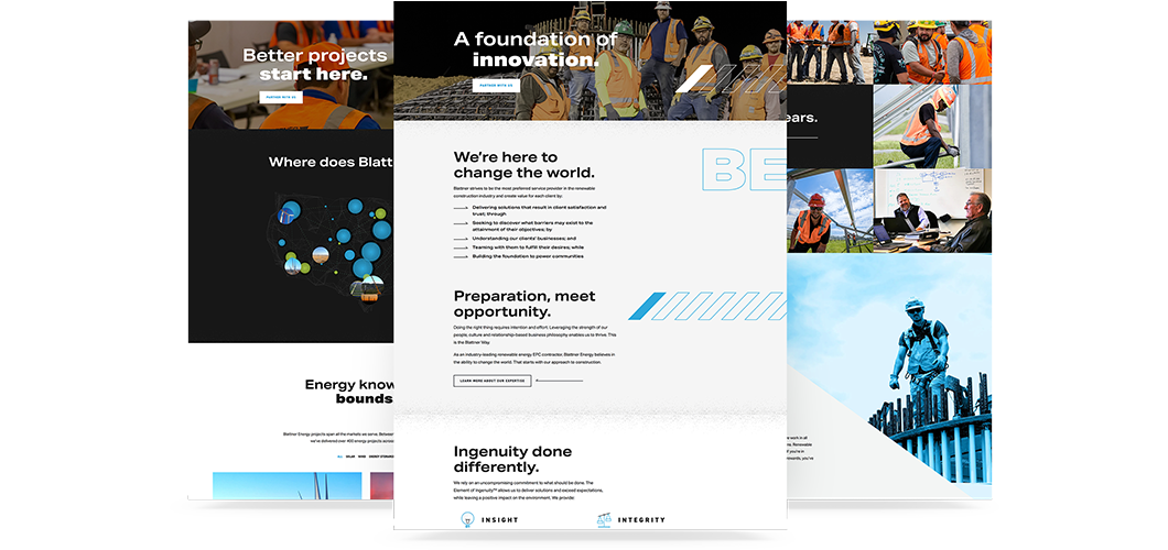 website pages