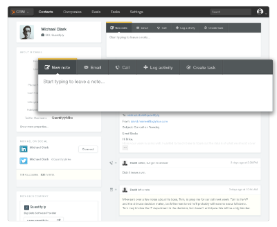 What is the HubSpot CRM?