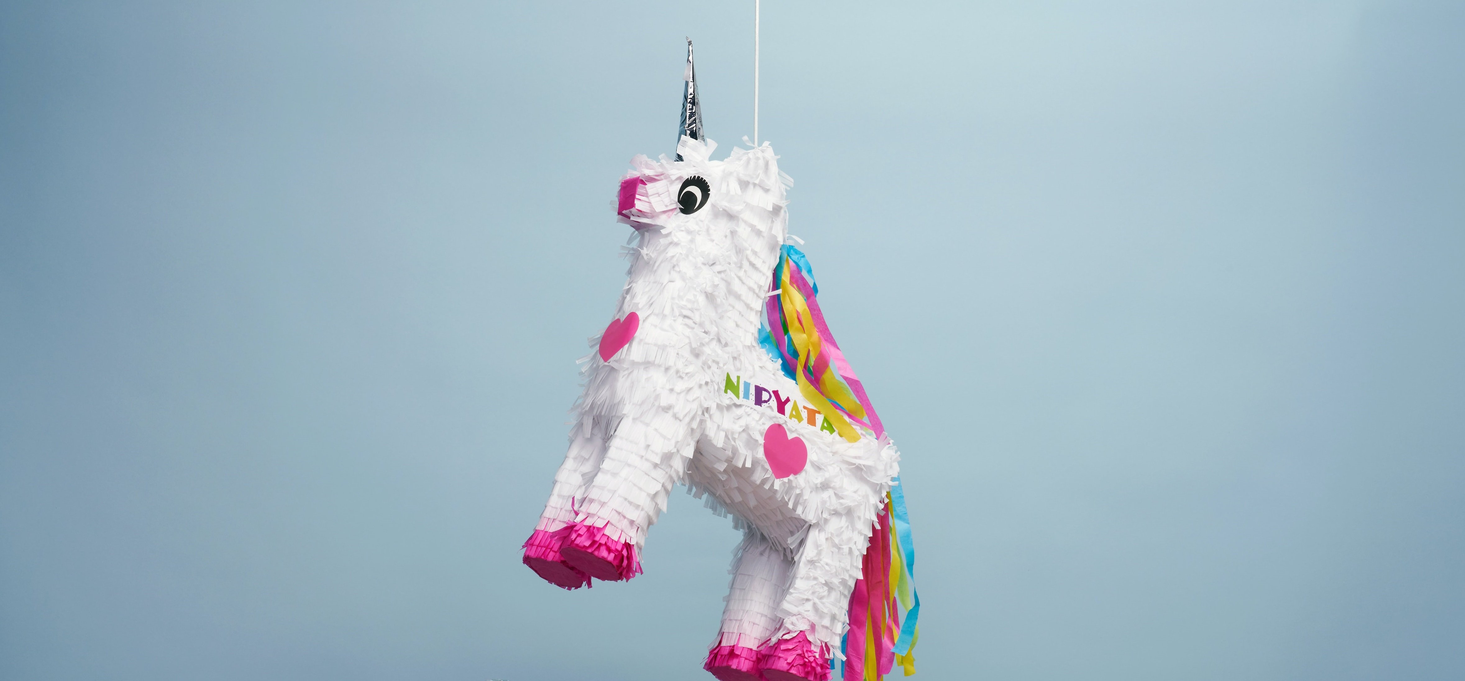 Rainbow unicorn pinata 