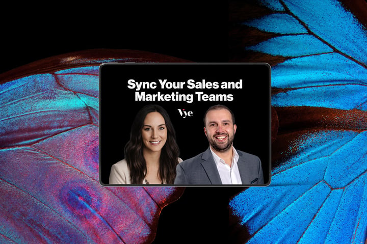 Sync yours sales and marketing teams 